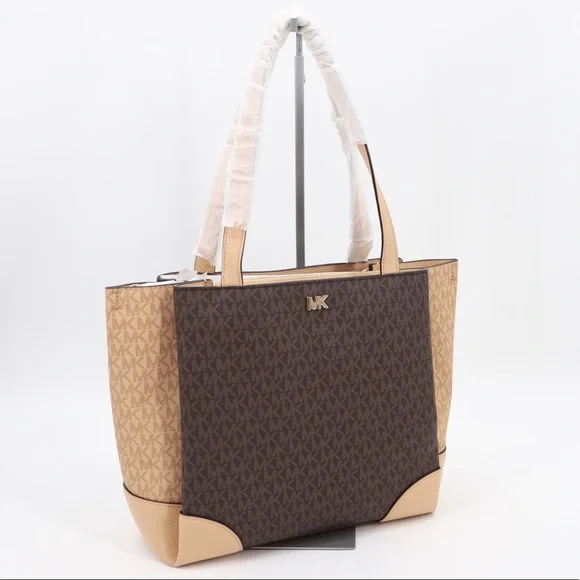 Michael Kors Gala Signature Tote Shoulder Bag